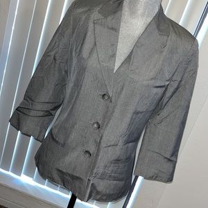 Banana Republic Women's Light Grey Blazer